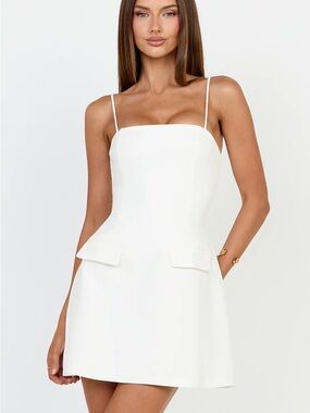 Showpo. | Dresses | Showpo Dante Mini Dress Halter Neck Tie Tulip Skirt  Dress | Poshmark